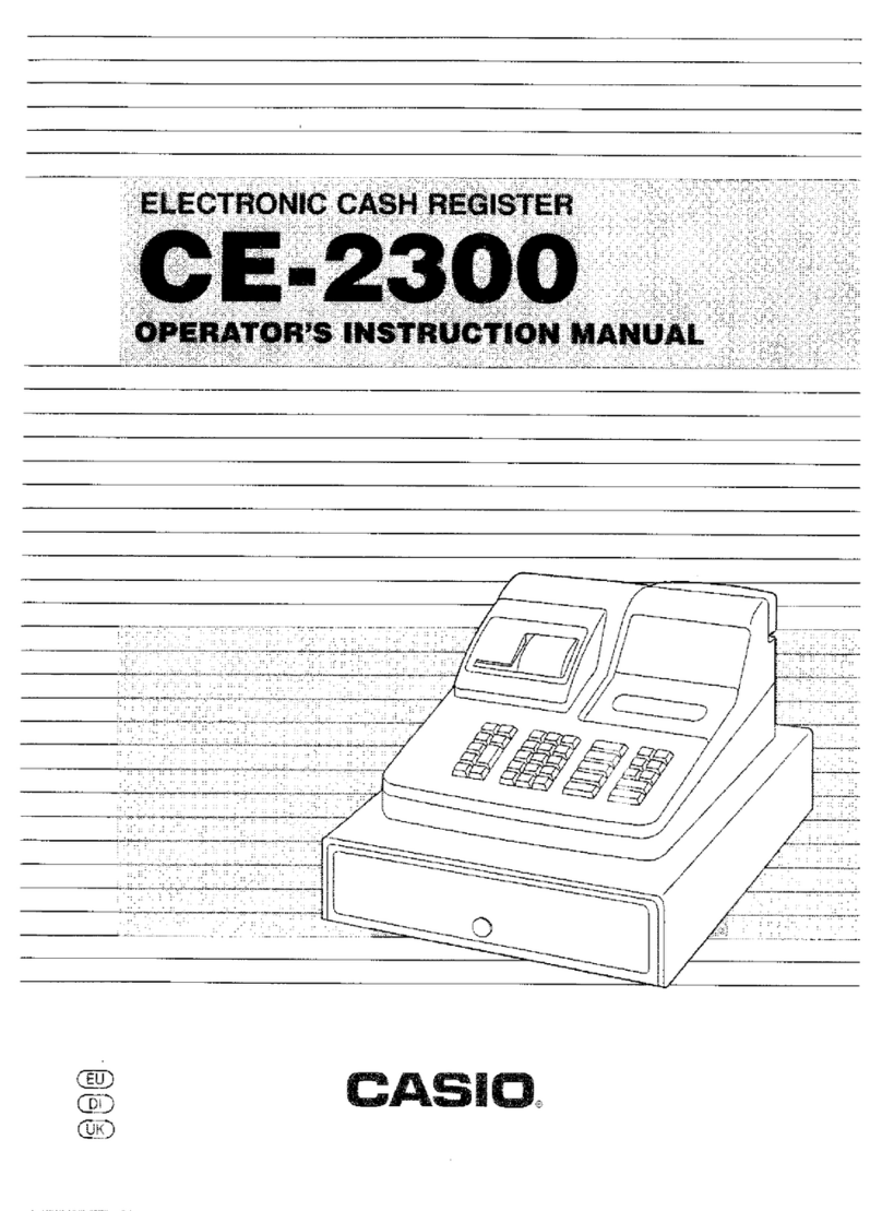 Casio CE-2300 Operator's instruction manual