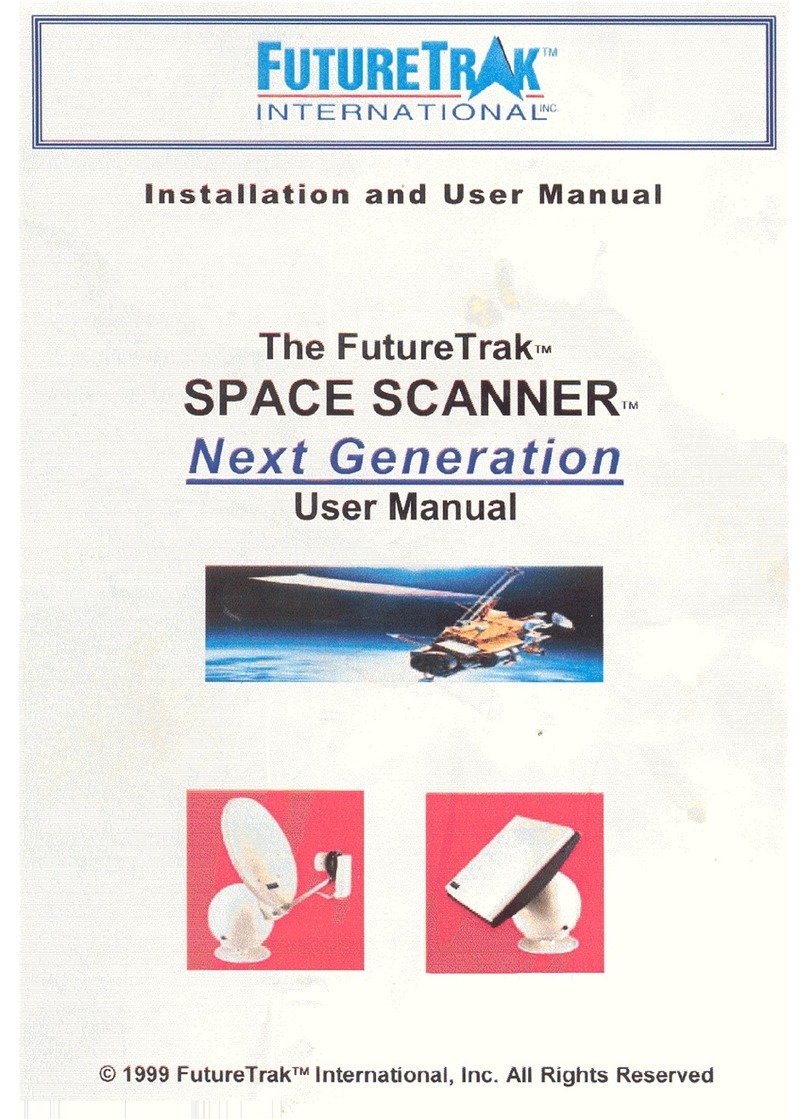 FutureTrak Space scanner user manual