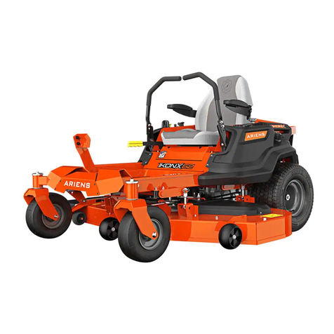 Ariens IKON X 42 operating instructions