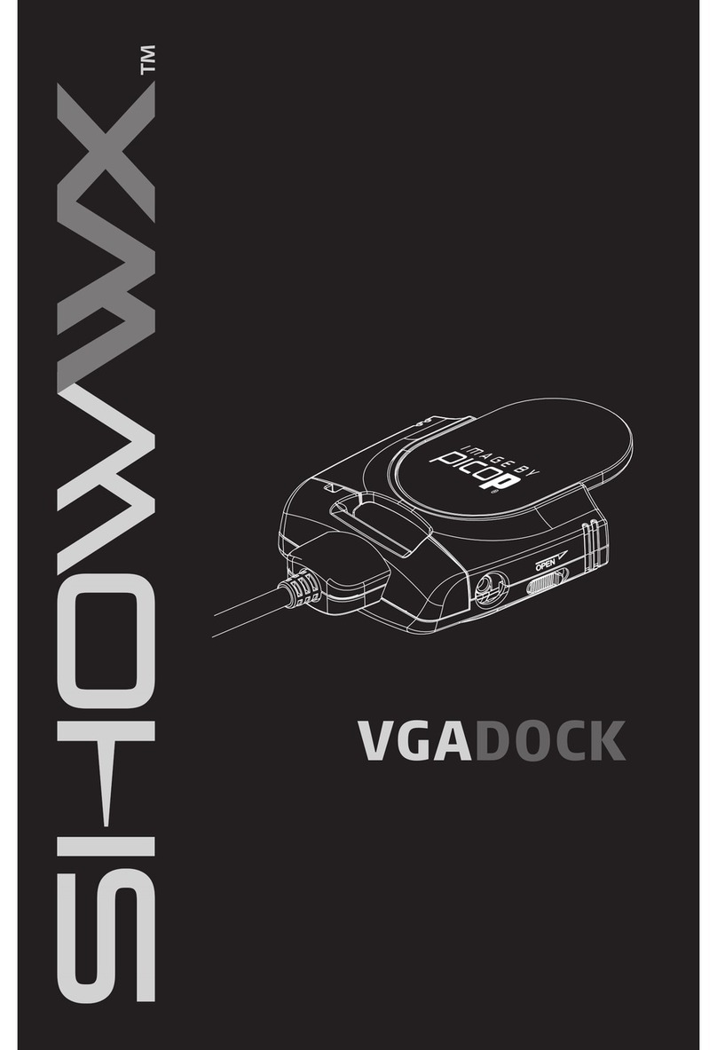 MicroVision showwx vgadock User manual