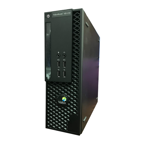 Vidyo VidyoRoom HD-230 Getting started guide