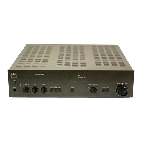 NAD 3130 User manual