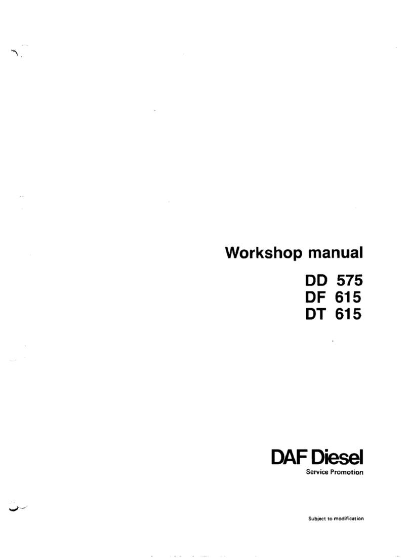 DAF DD 575 Workshop manual