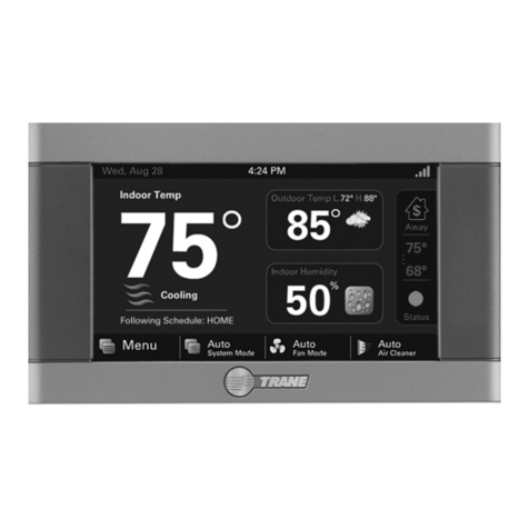 Trane TCONT824 User manual