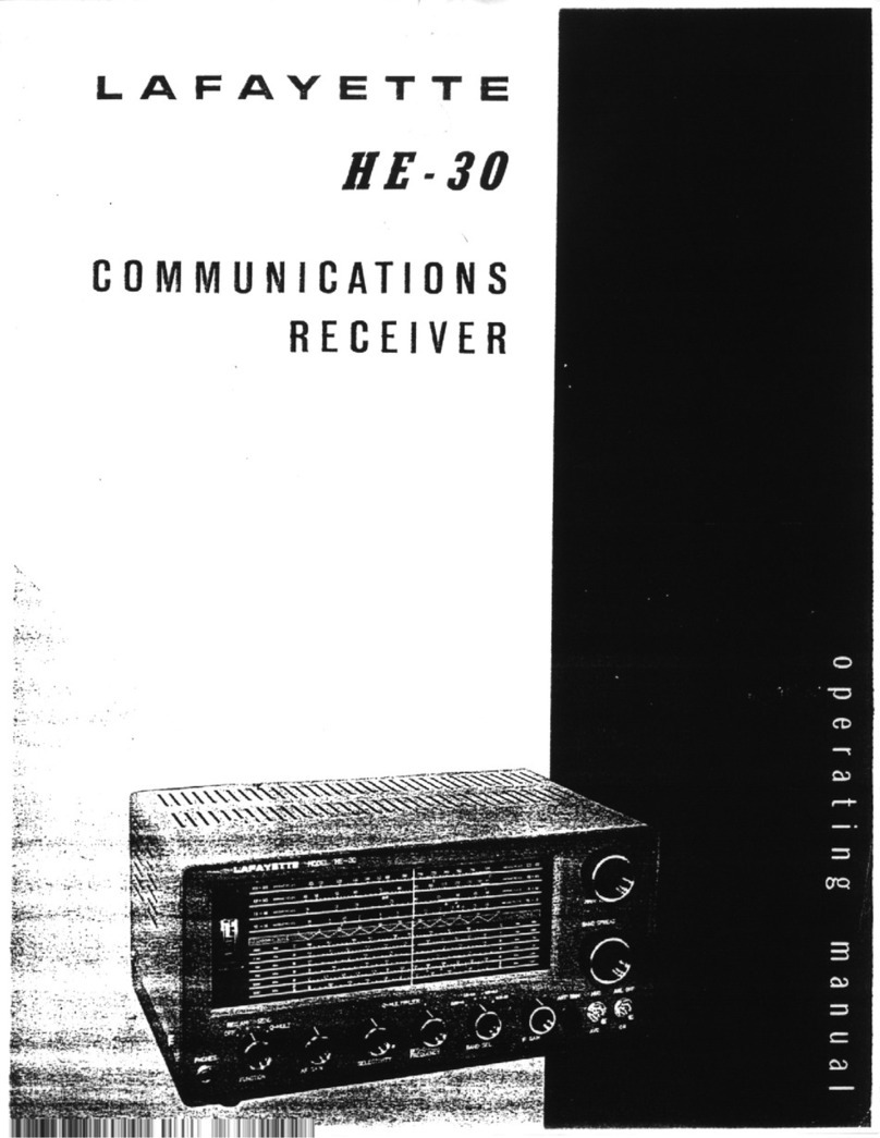 Lafayette HE-30 operating manual