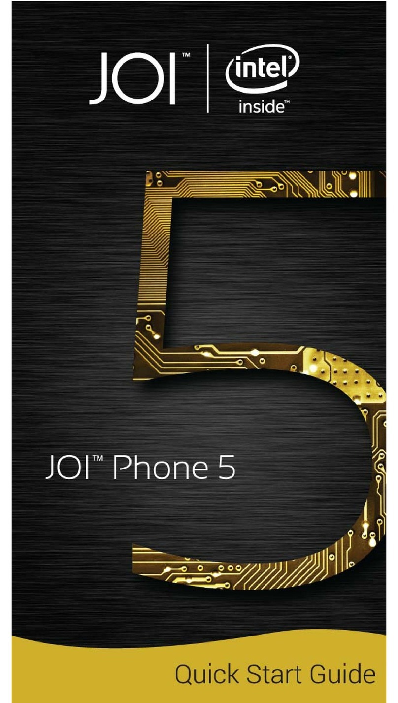 Joico Phone 5 quick start guide