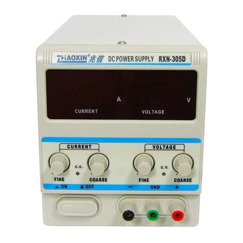 Zhaoxin KXN-3050D instruction manual