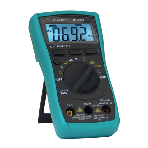 Pro's Kit MT-1232 user manual