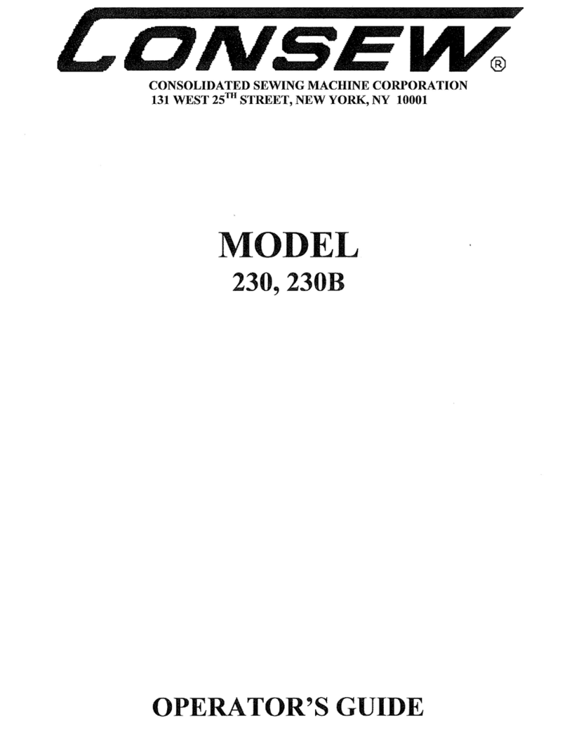 Consew 230 Manual
