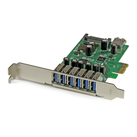 StarTech.com PEXUSB3S7 instruction manual