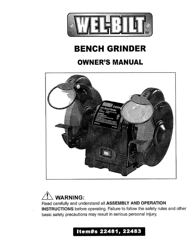 Welbilt 22481 User manual