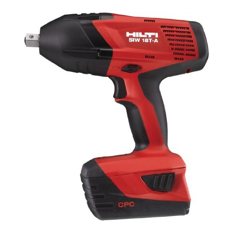 Hilti SIW 18T-A User manual