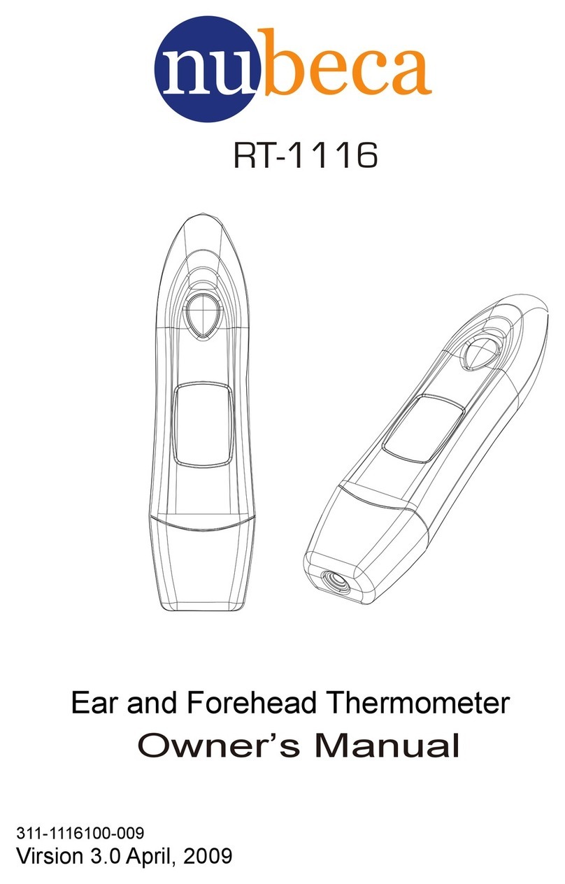 nubeca RT-1116 owner's manual