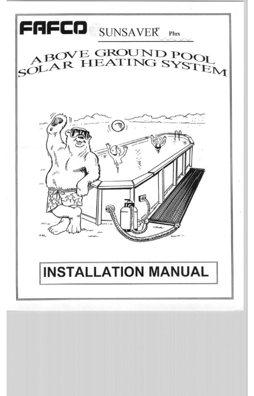 FAFCO SunSaver Plus installation manual
