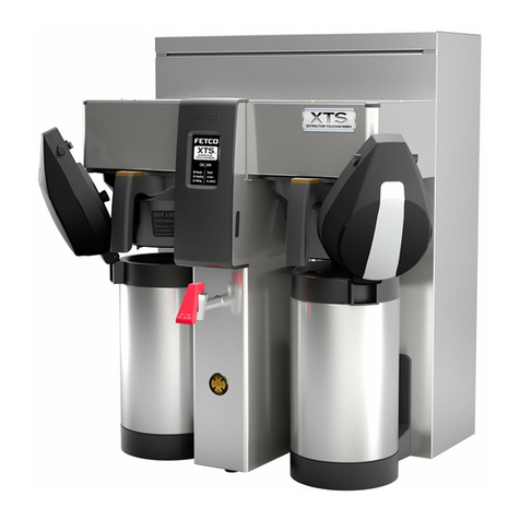 Fetco CBS-2131 XTS User manual