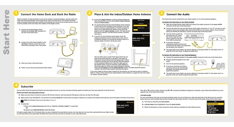 Onyx XDNX1HK User manual