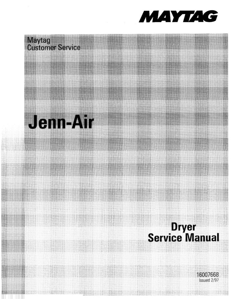 Jenn-Air JDE1000 Service manual
