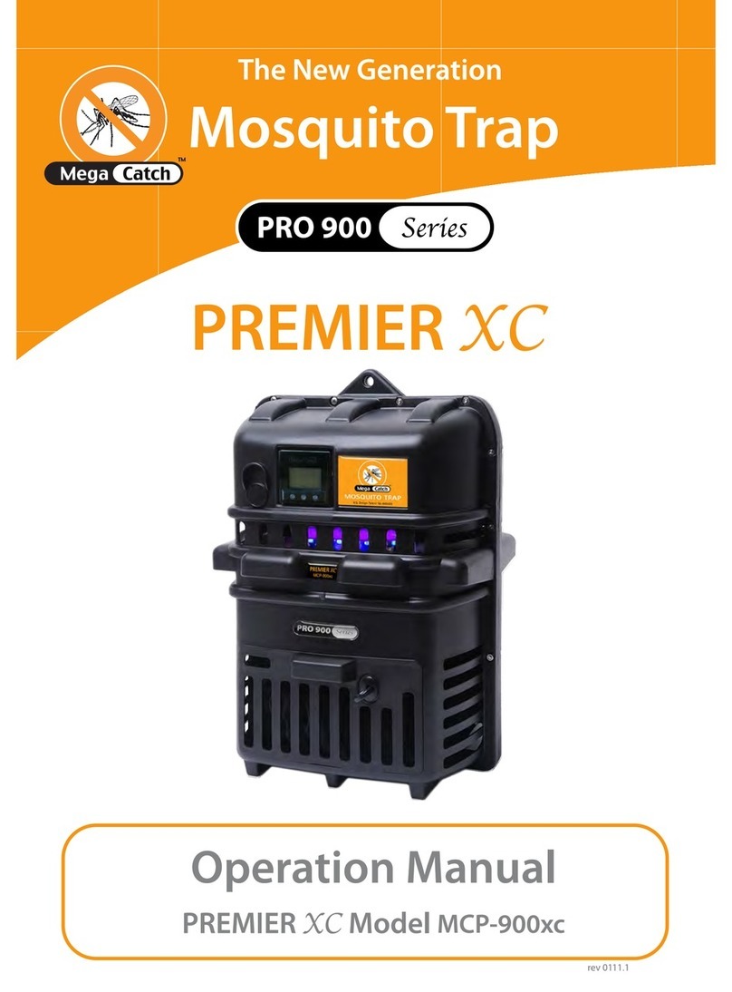 Mega Catch Premier XC MCP-900XC Operation manual