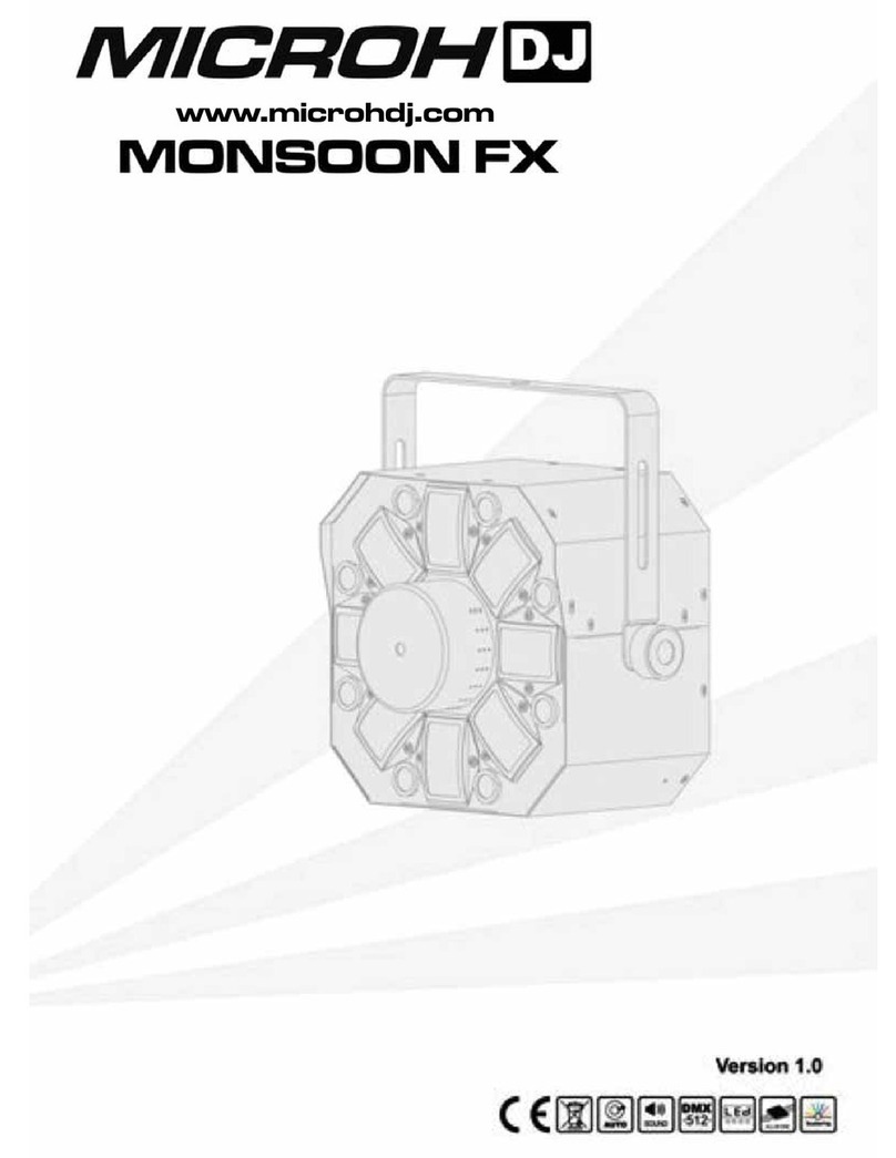 MicrohDJ Moonsoon FX User manual