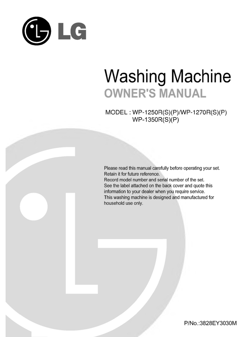 LG WP-1250R User manual