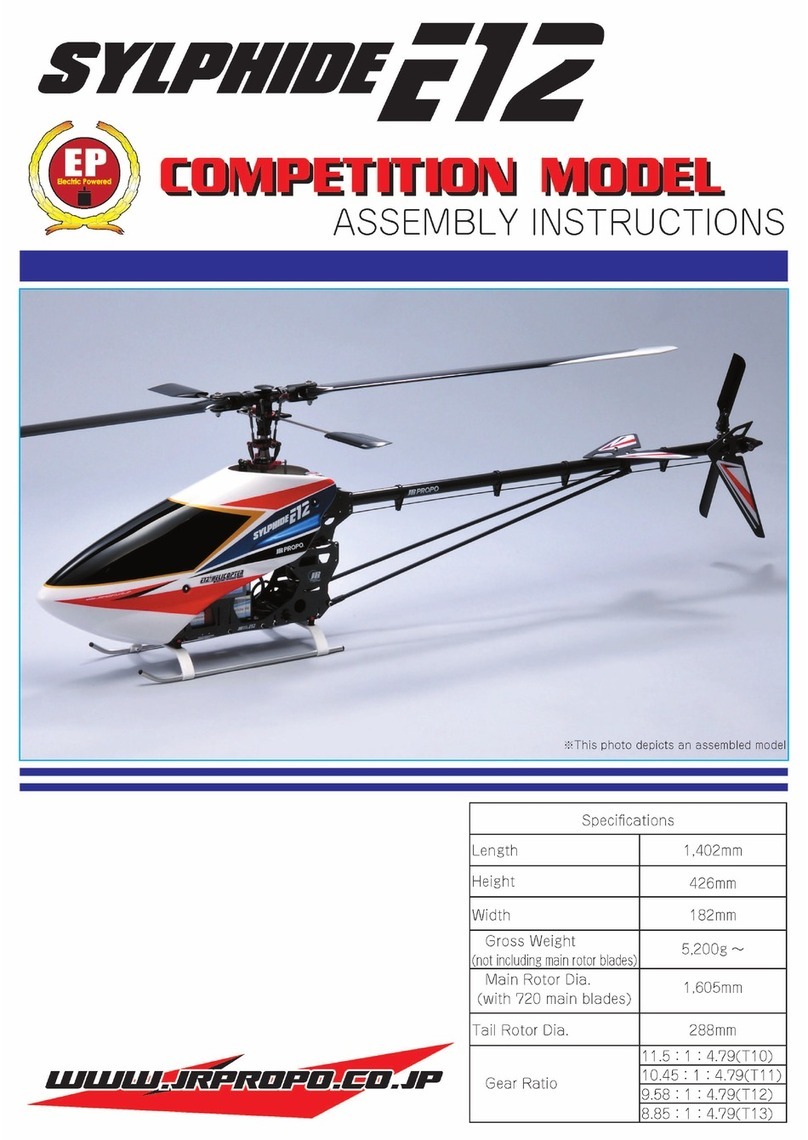 JR ProPo Sylphide E12 User manual
