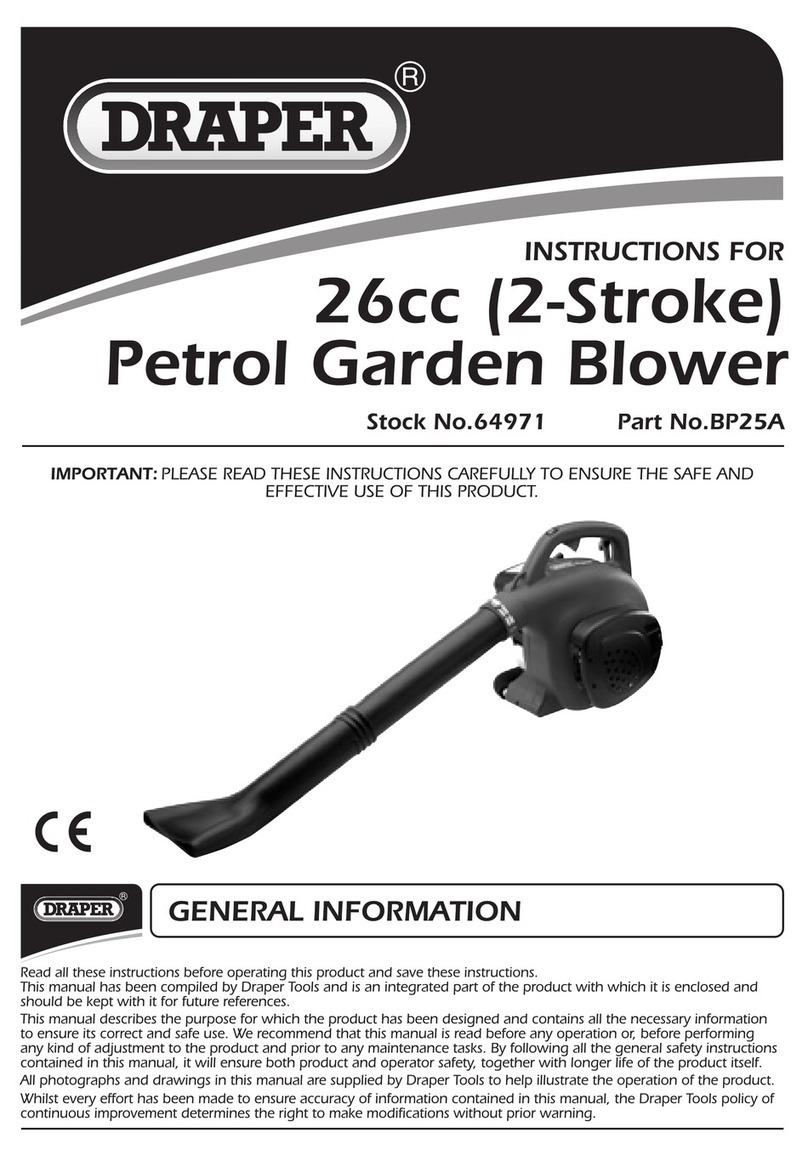 Draper BP25A instructions