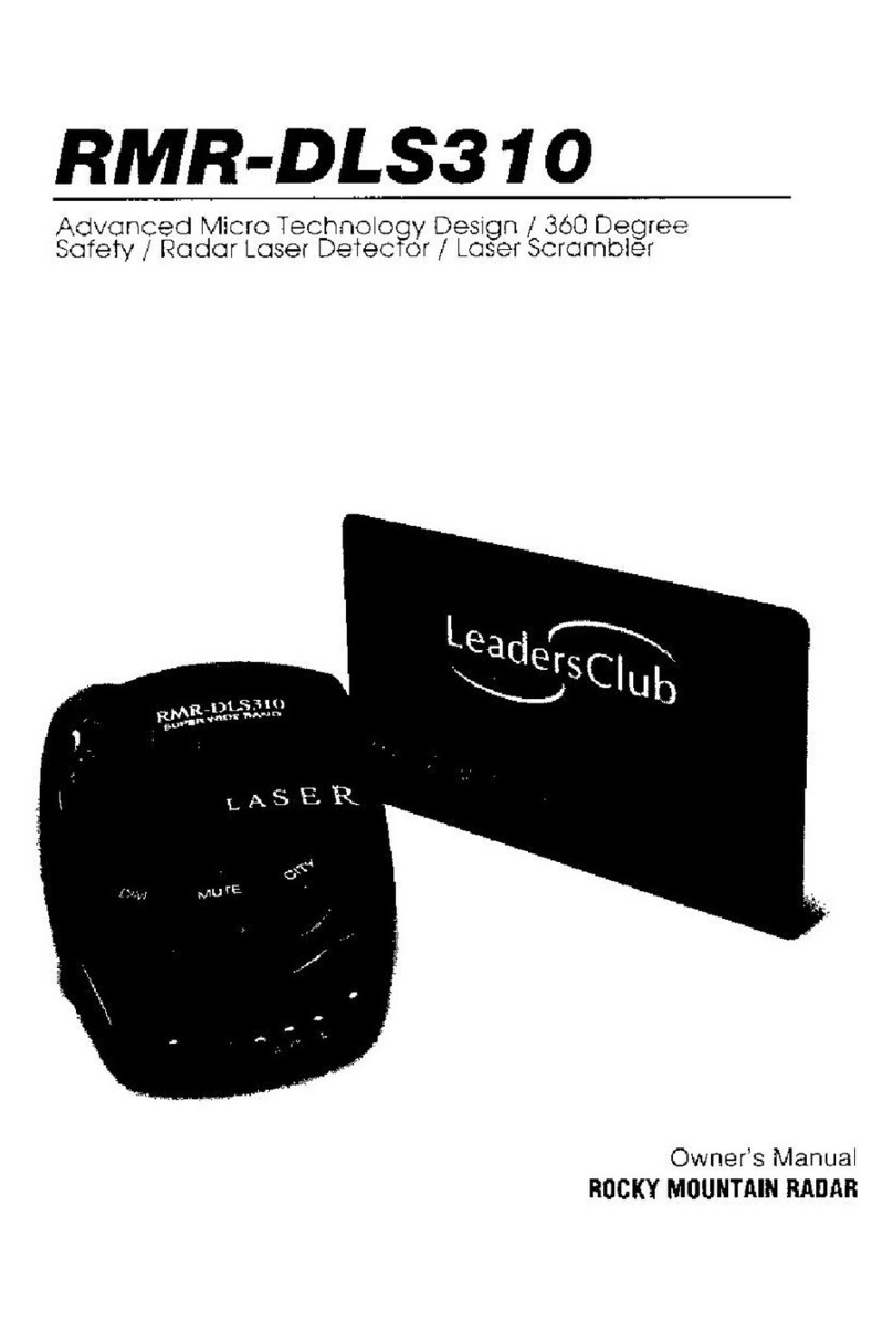 Rocky Mountain RMR-DLS310 User manual