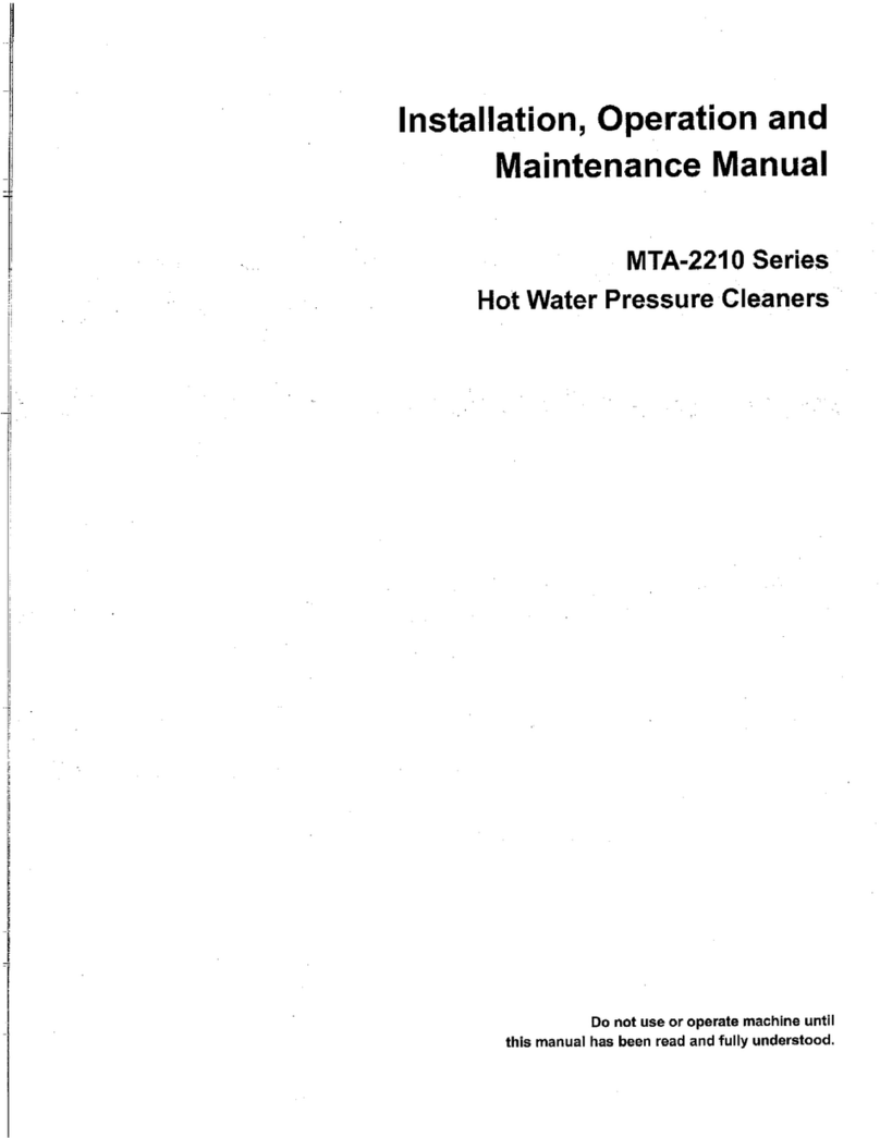 Aaladin MTA-2210 series Installation, operation and maintenance manual