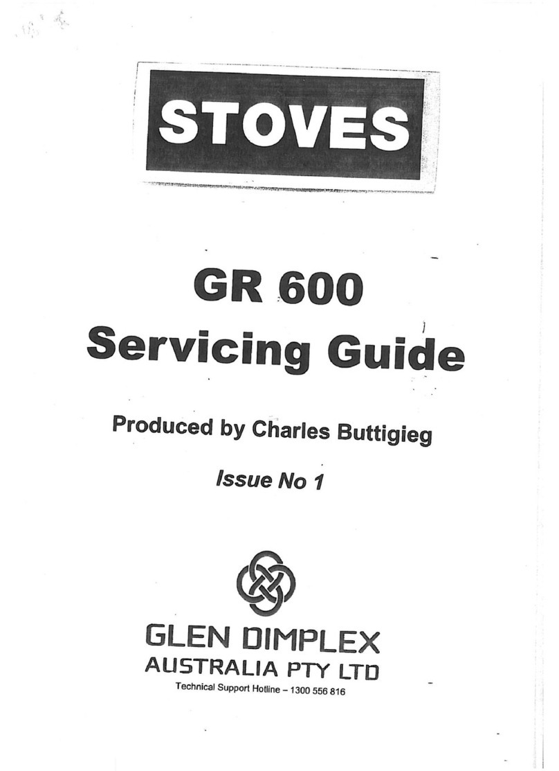 Glen Dimplex GR 600 Servicing guide Glen Dimplex GR 600 Servicing guide
