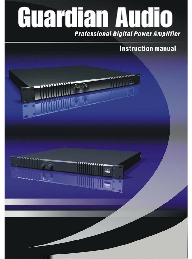 Guardian Audio D4000 instruction manual