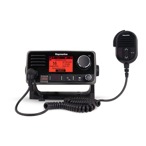 Raymarine RAY50 Installation and operation instructions Raymarine RAY50 Installation and operation instructions