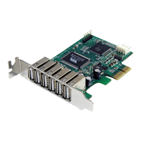 StarTech.com PEXUSB7LP User manual