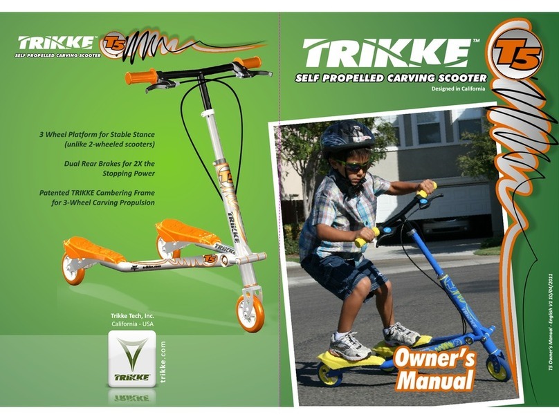 Trikke T5 JOGO owner's manual