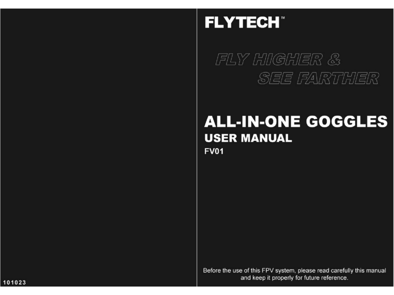 FlyTech All-In-One Googles FV01 user manual