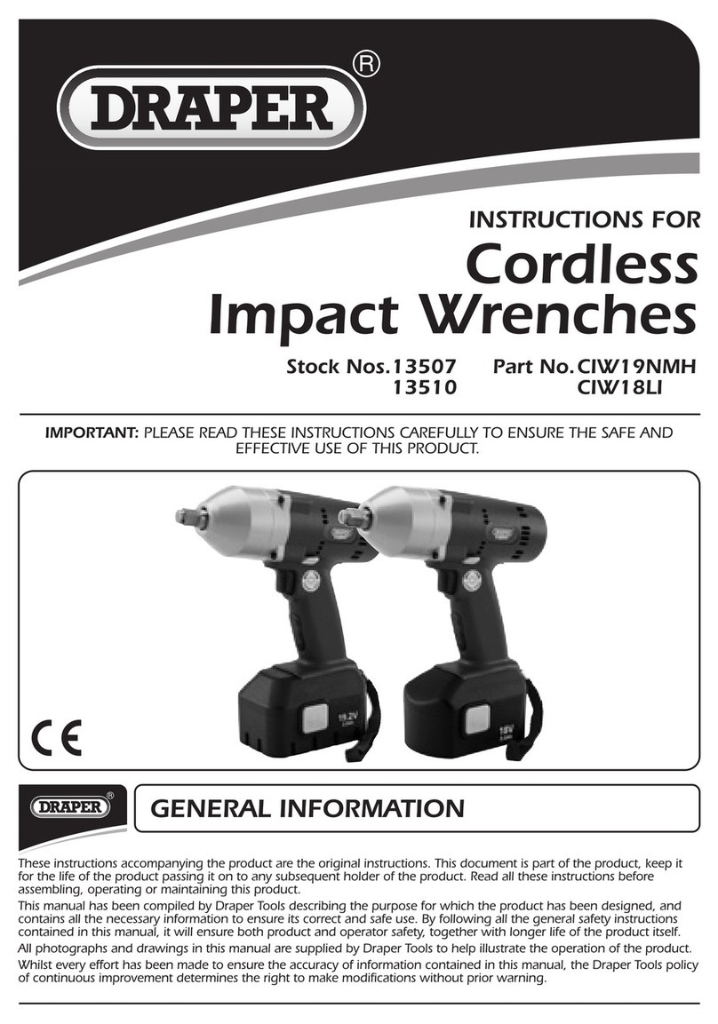 Draper CIW19NMH Instructions for