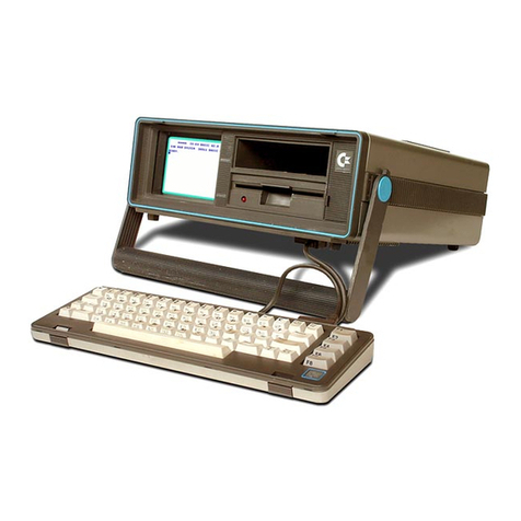 Commodore SX-64 User manual