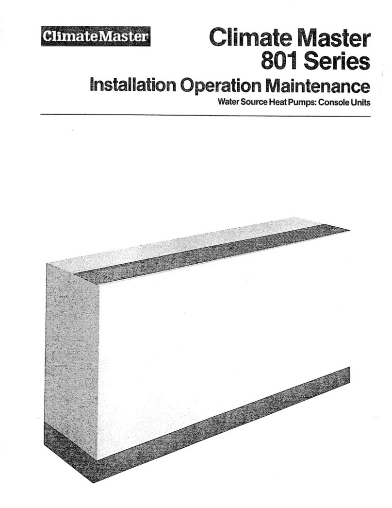 ClimateMaster 80108 Manual