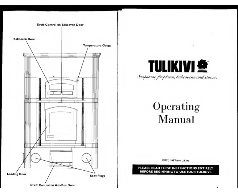 Tulikivi TTU 2700 User manual