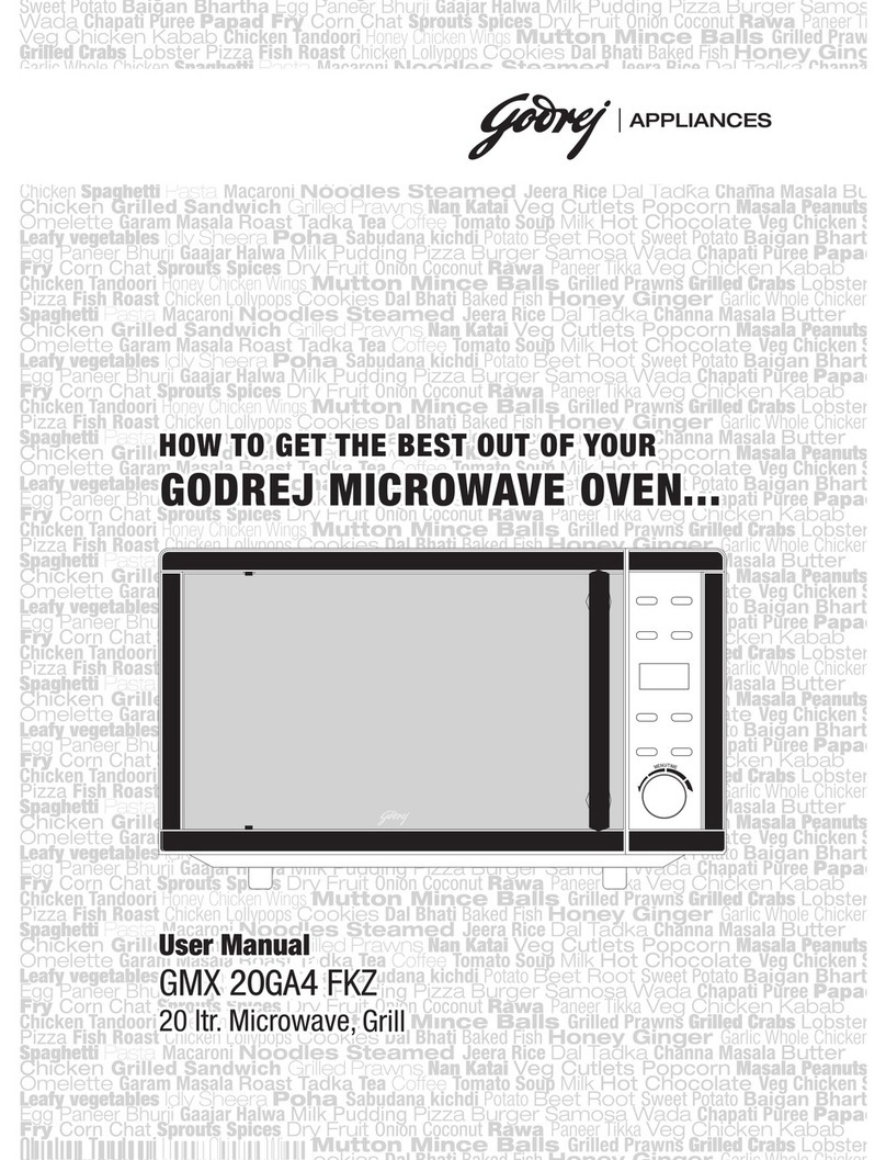Godrej GMX 20GA4 FKZ user manual