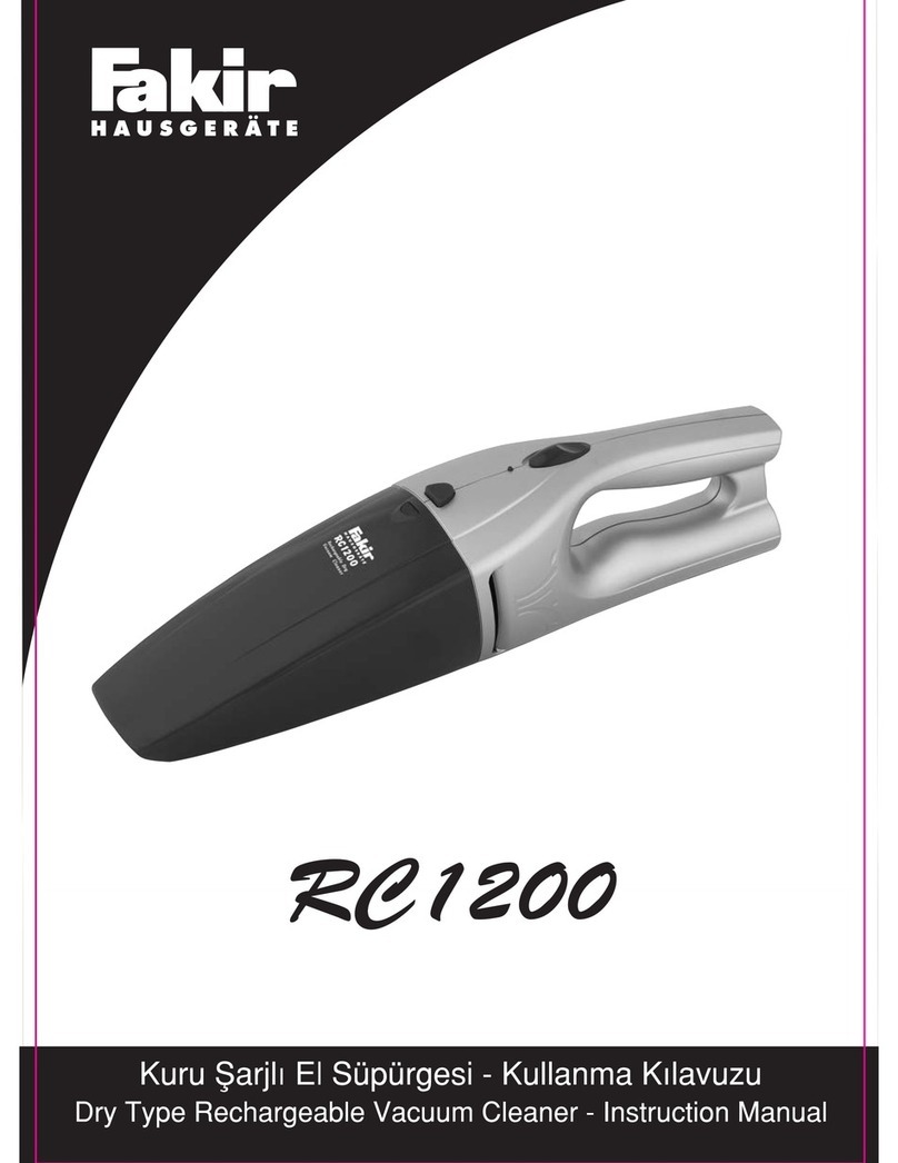 Fakir RC1200 instruction manual