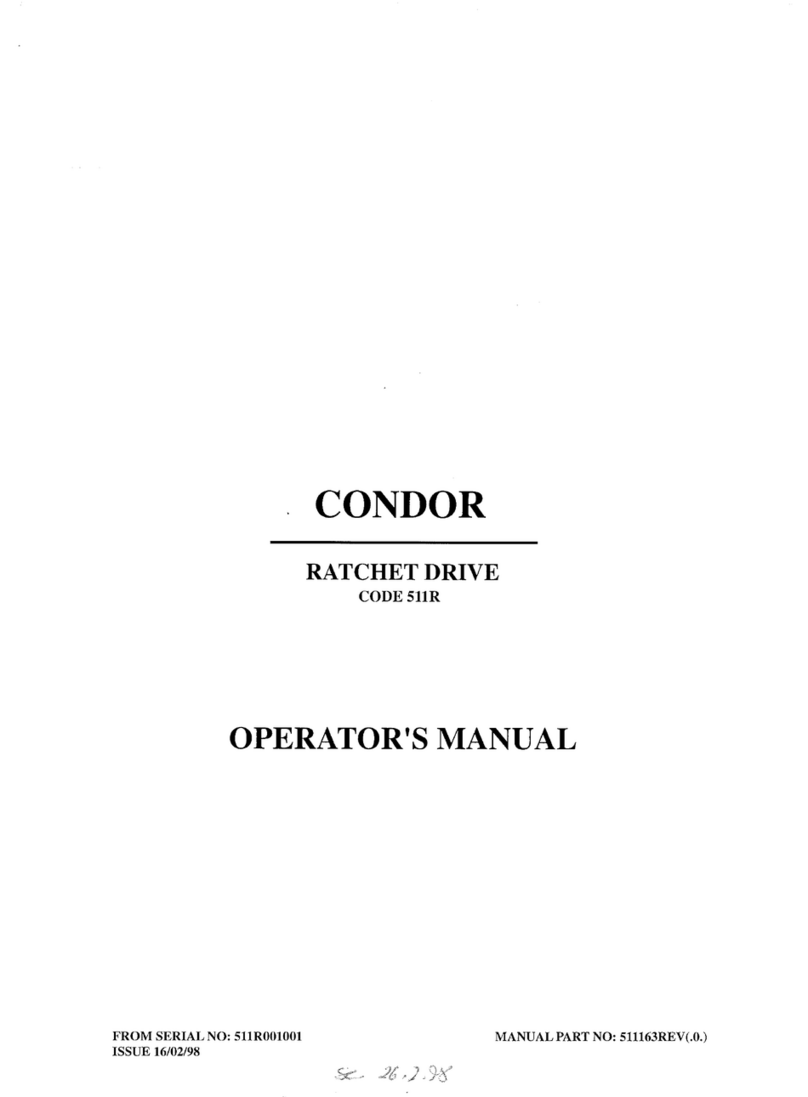Hayter Condor RATCHET DRIVE 511R User manual