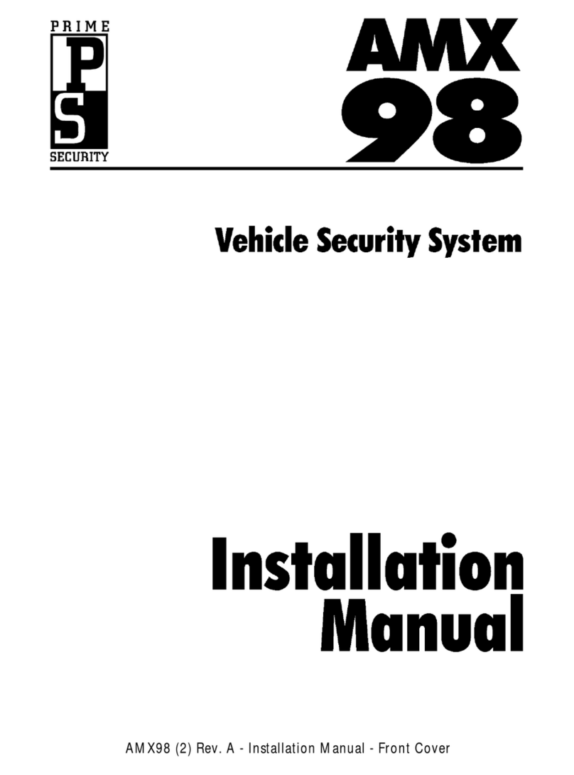 Prime Security 98 installation manual