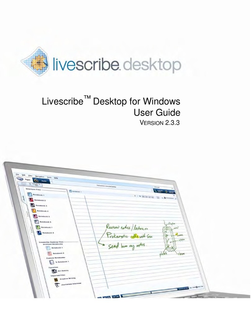 Livescribe Desktop user guide