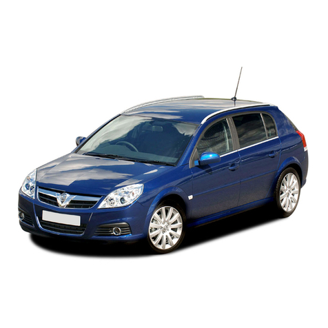 Vauxhall Signum owner's manual