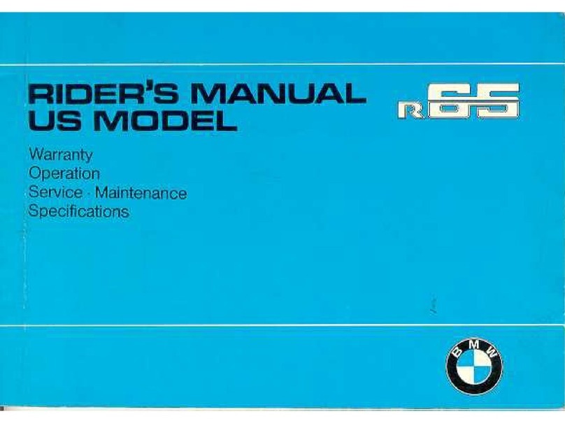 BMW R65 Rider's manual