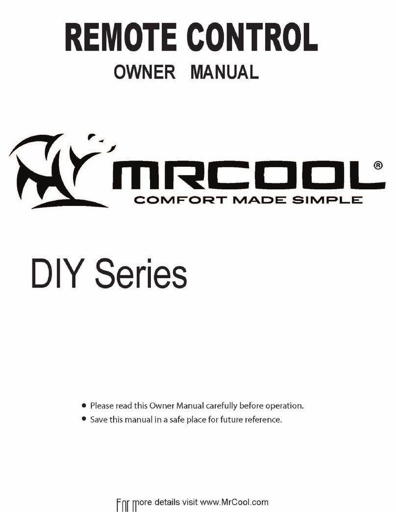 MrCool DIY Series owner's manual
