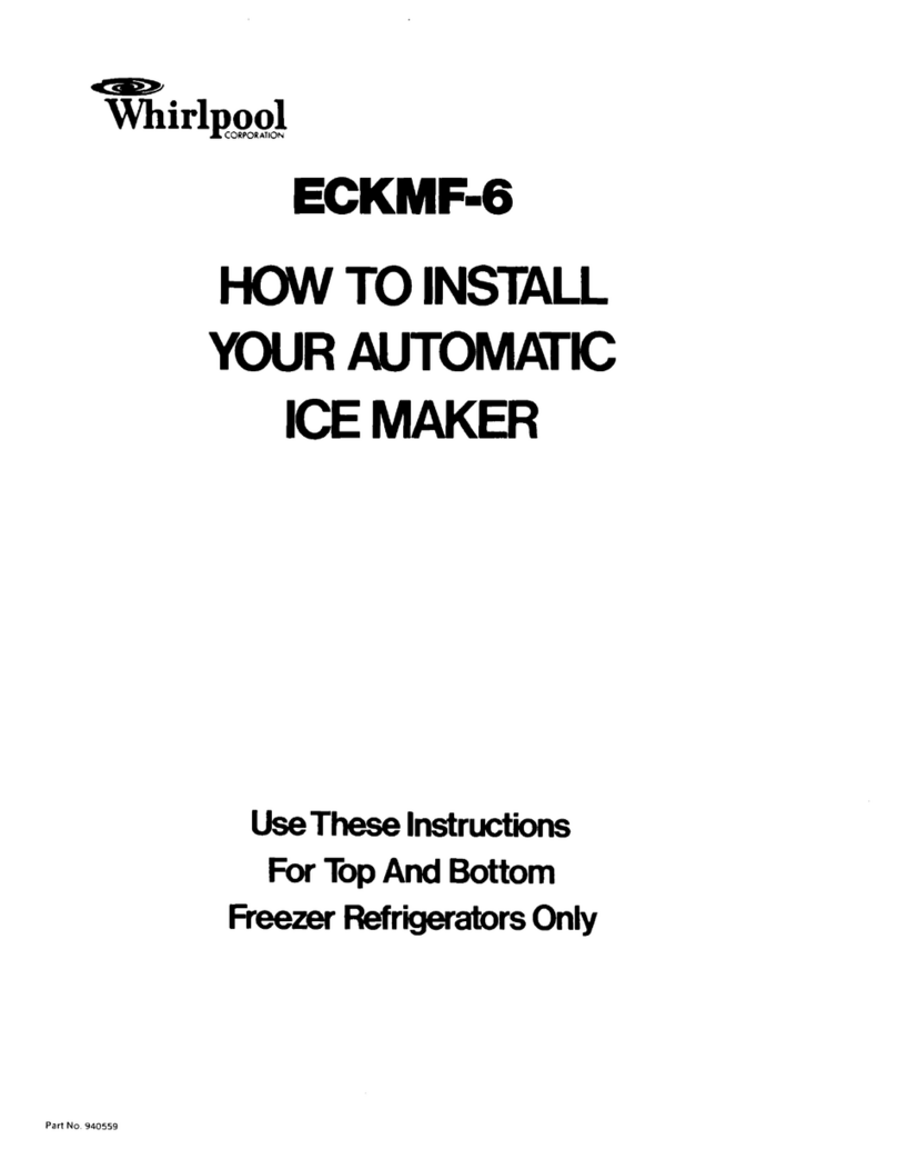 Whirlpool ECKMF-6 installation instructions