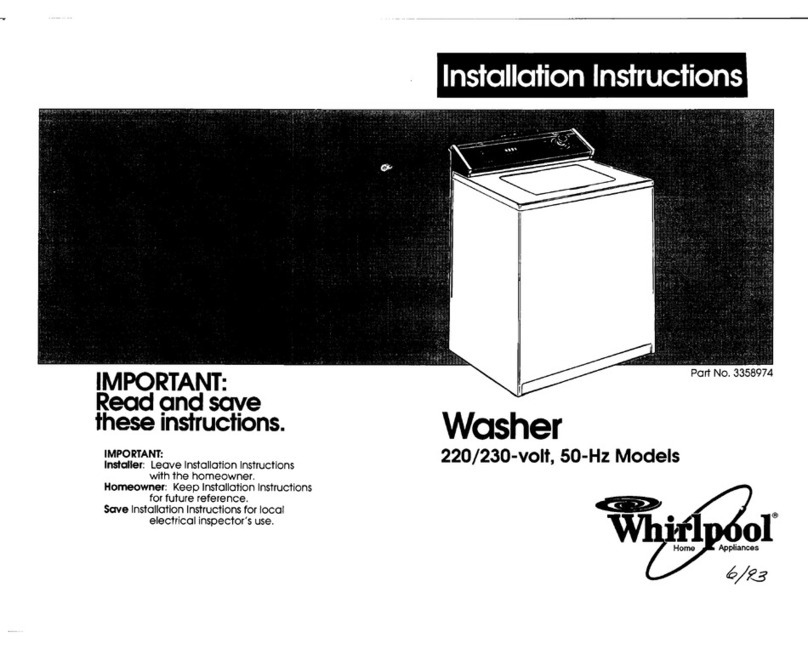 Whirlpool 3358974 installation instructions