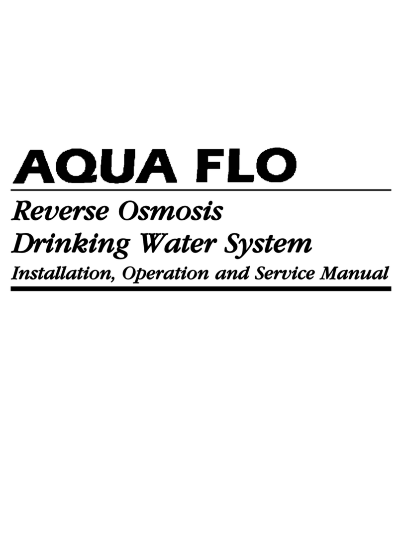 WaterGroup Aqua Flo User manual