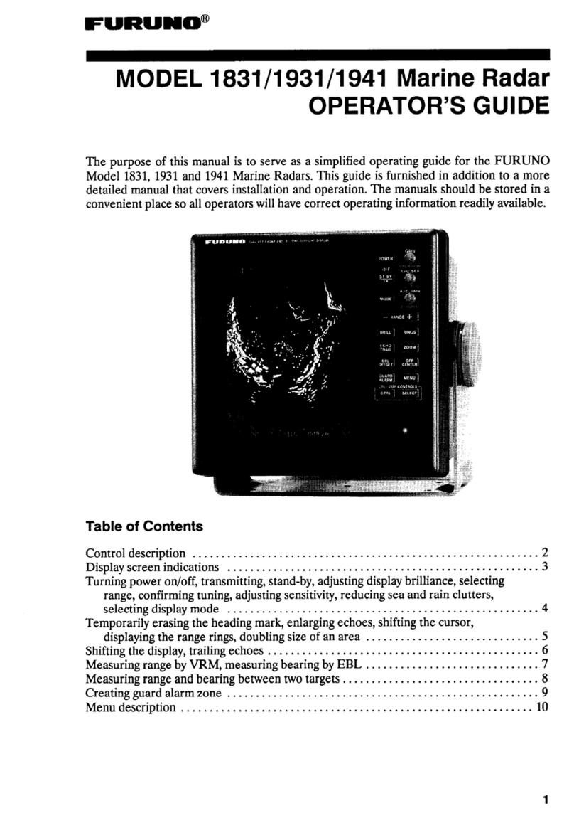 Furuno 1931 User manual